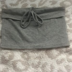 Edikted strapless knit top